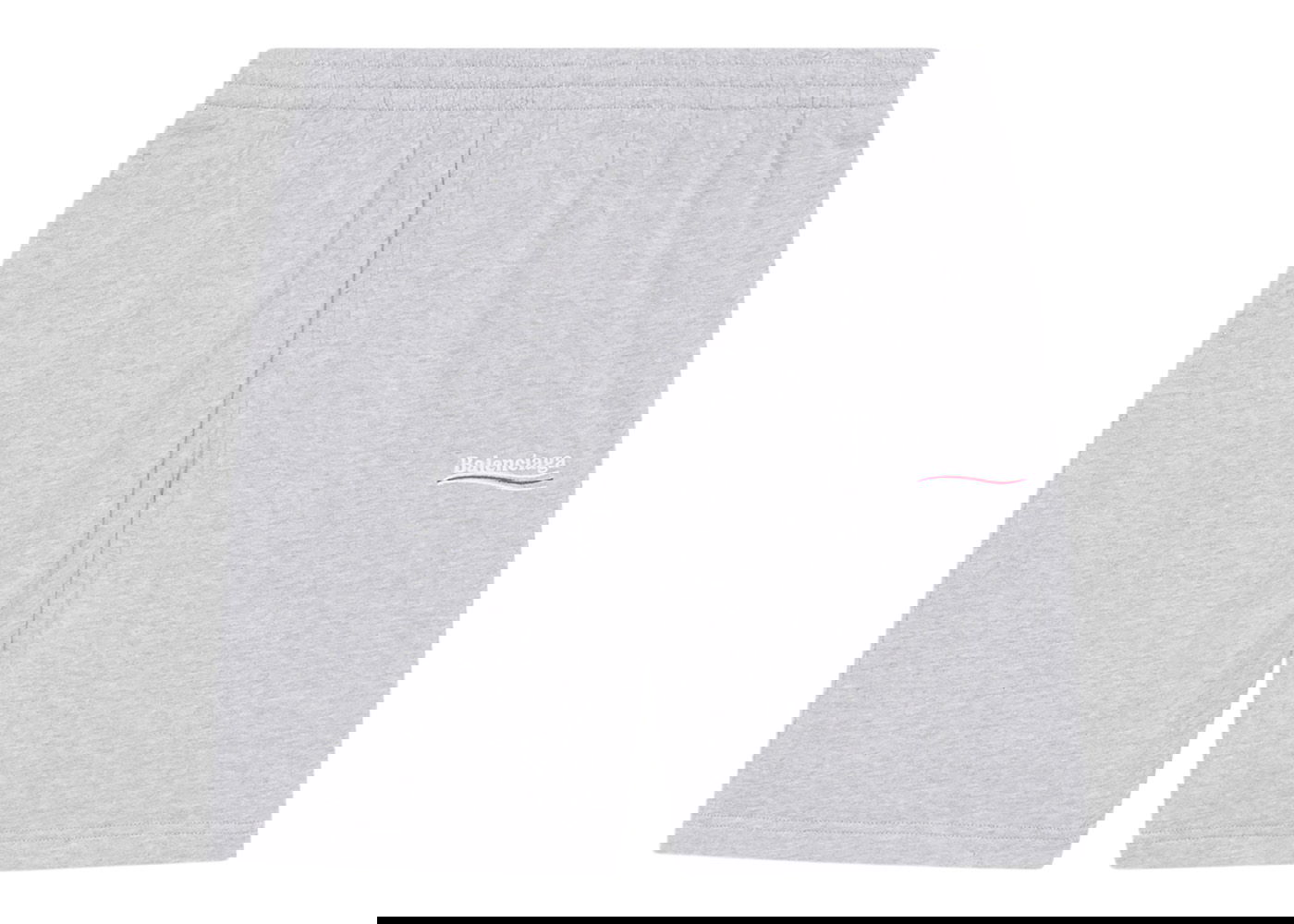 Šortky Balenciaga Political Campaign Large Fit Sweat Shorts Biela | 676137TKVI91379, 0
