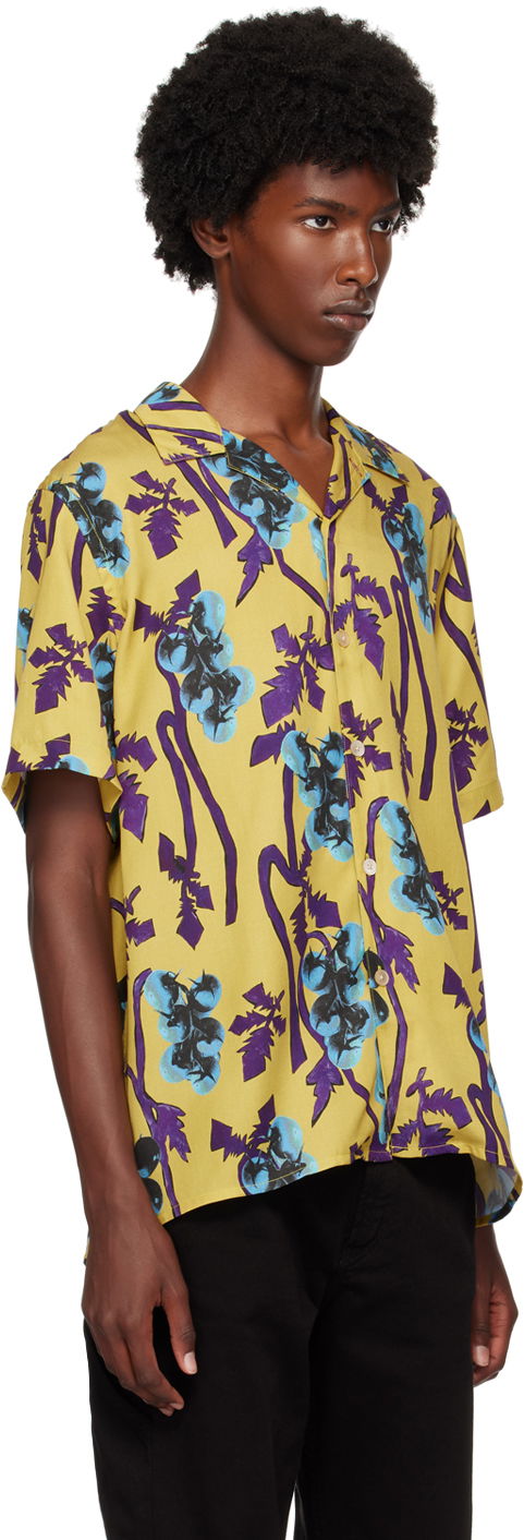 Košeľa Paul Smith PS Paul Smith Printed Shirt Žltá | M2R-695U-N22101-32, 1