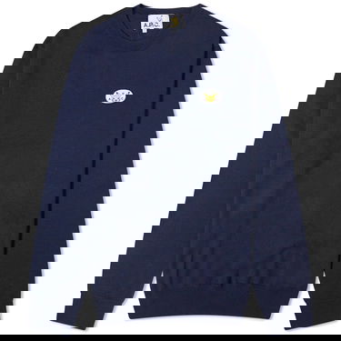 Sveter A.P.C. Pokémon Pikachu x Crewneck Navy | WOAOC-H23319-IAK, 0
