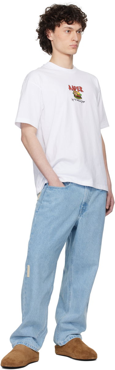 Tričko AAPE by A Bathing Ape AAPE by A Bathing Ape 'AAPER' Graphic Short Sleeve T-Shirt Biela | AAPTEM1612XXNWHX, 3