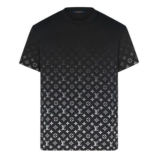 Tričko Louis Vuitton Louis Vuitton Monogram Gradient T-Shirt Čierna | 1A8HKL