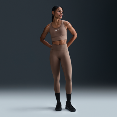 Tielko Nike Nike Universa 7/8 High-Waisted Mid-Support Pocket Leggings Hnedá | HQ6813-233, 0