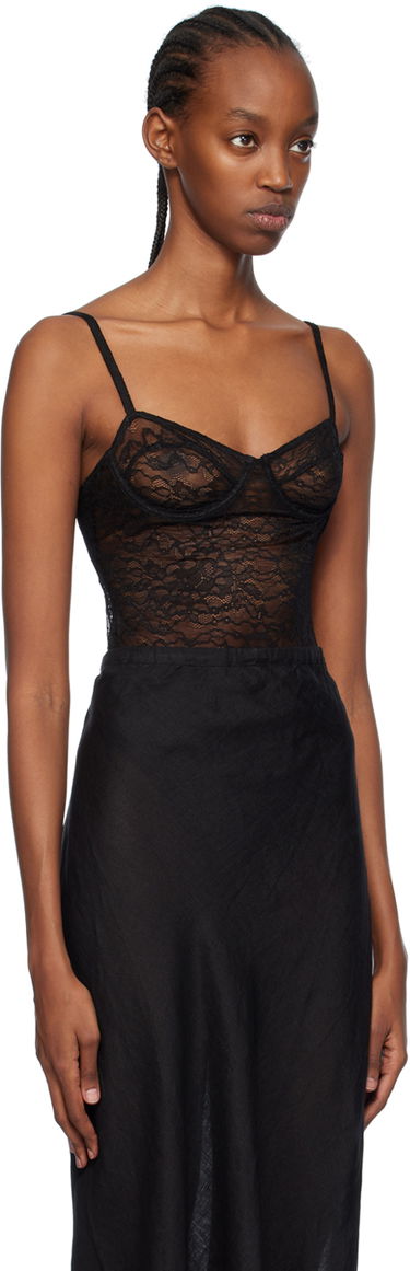 Body Anine Bing ANINE BING Via Lace Bodysuit Čierna | A-10-9265-005, 1
