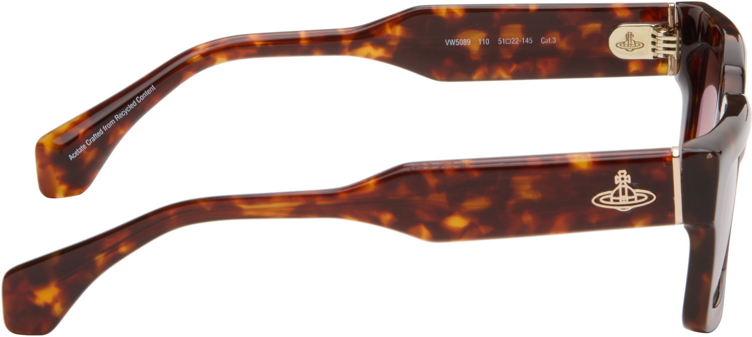 Slnečné okuliare Vivienne Westwood Vivienne Westwood Costello Sunglasses Hnedá | VW508911051, 1