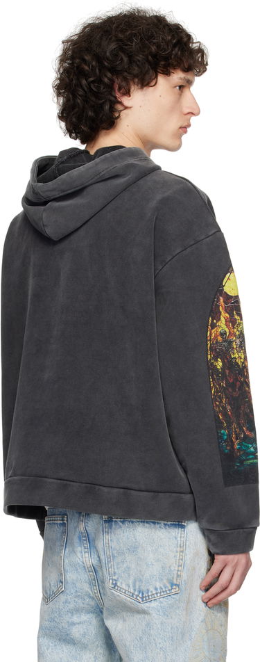 Mikina Who Decides War Who Decides War Anvil Print Hoodie Čierna | 1110020030SS25, 2