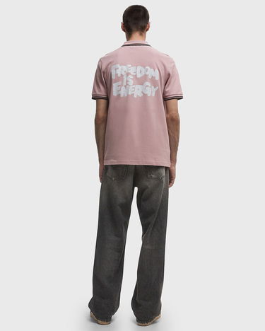 Polo tričko Comme des Garçons Fred Perry T-Shirt Ružová | FO-T501-S25-2, 2