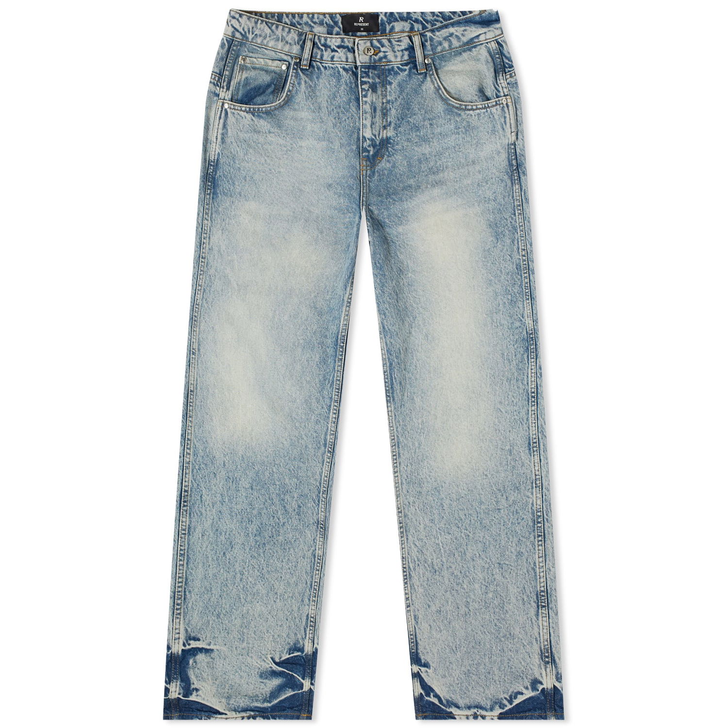 Nohavice a džínsy Represent Clo R3 Denim Šedá | MLM622-60, 0