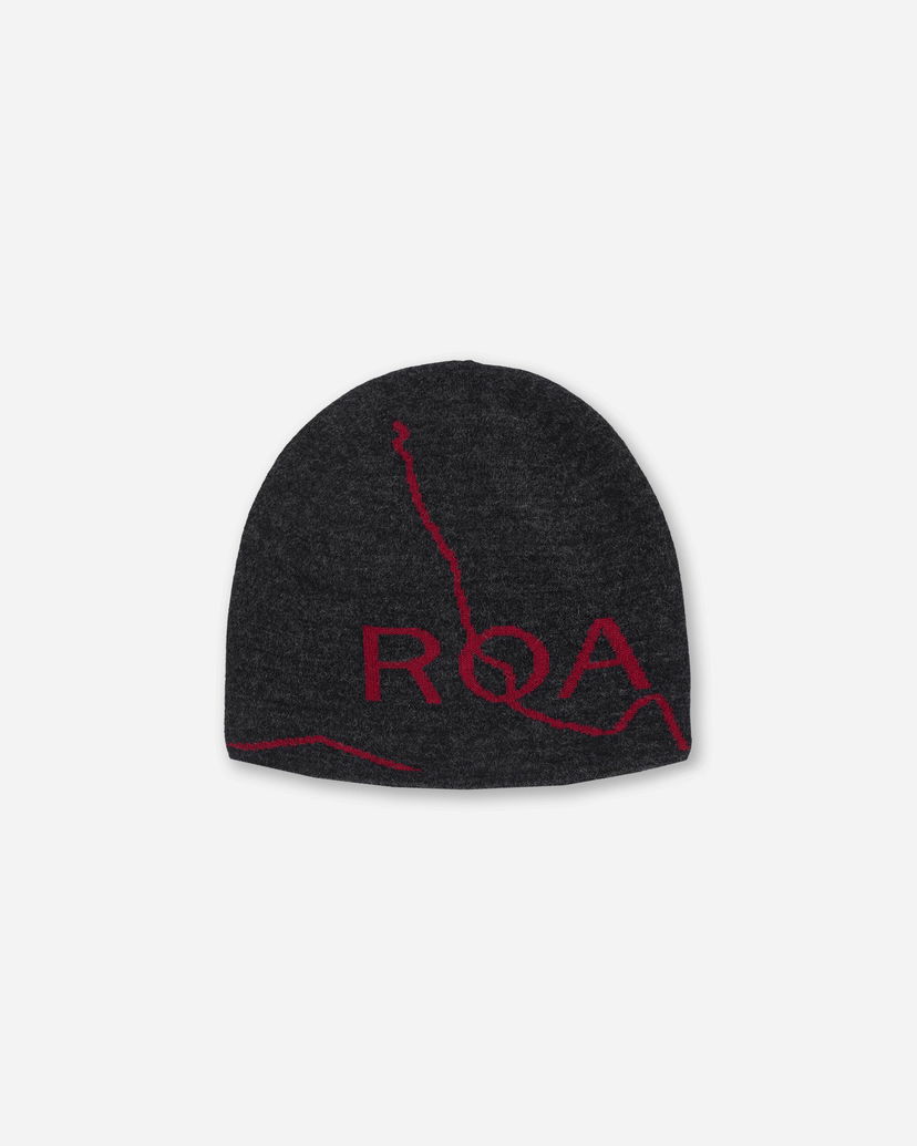 Kulicha ROA Wool Beanie Šedá | RBUW288YA12 ANT0001