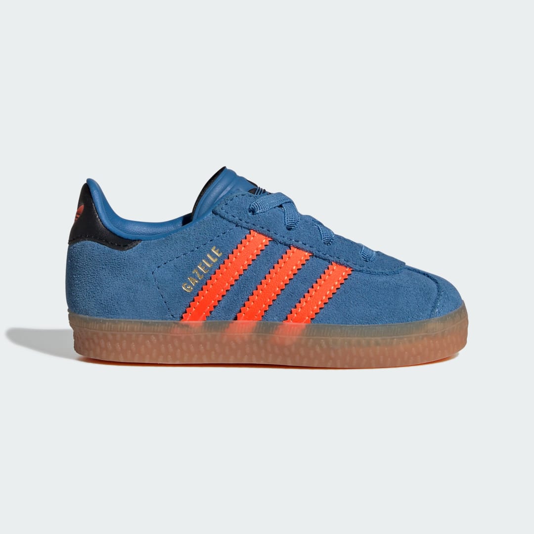 Tenisky a topánky adidas Originals Gazelle Comfort Closure Elastic Laces Kids Modrá | JP7134, 0