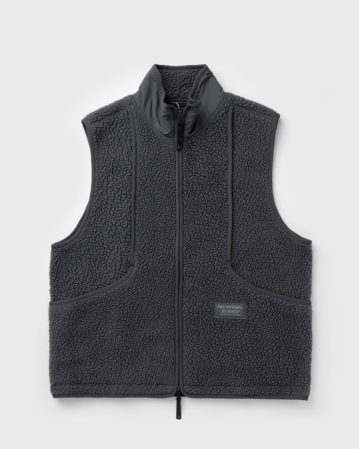 Vesta Pas Normal Studios Off-Race Pile Fleece Vest Šedá | ML2005AO-830, 0