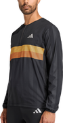 adi365 Seasonal Striped Quarter-Zip Running Top