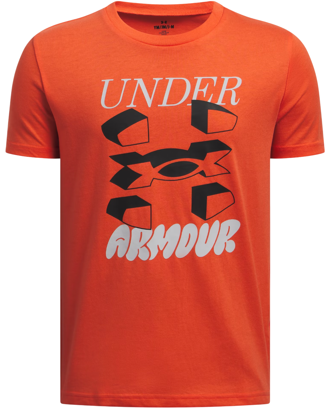 Tričko Under Armour Under Armour Split Big Logo Short Sleeve T-Shirt Oranžová | 1390003-847, 0
