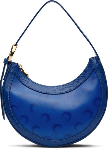 Kabelka Marine Serre Marine Serre Moon Airbrushed Leather Eclips Mini Bag Modrá | WBA002A CLEA0053, 0