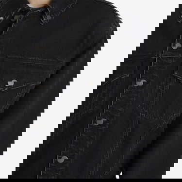 Bunda Entire Studios Entire Studios Shrunken Denim Jacket Size Small Čierna | ESU-S25-11002-MA, 5