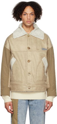 Feng Chen Wang Reversible Faux-Shearling Jacket
