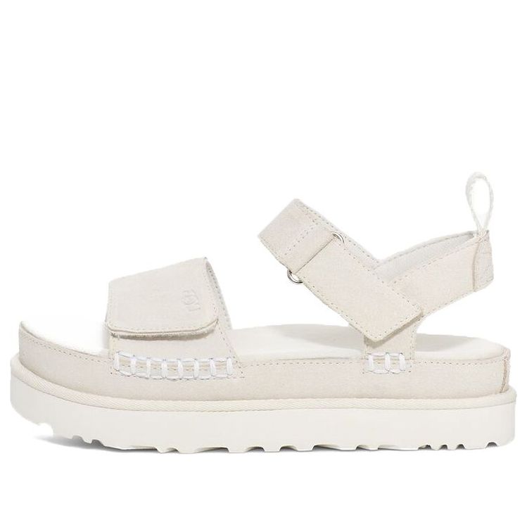 Tenisky a topánky UGG Goldenstar Flatform Sandals Biela | 1117954-WHT