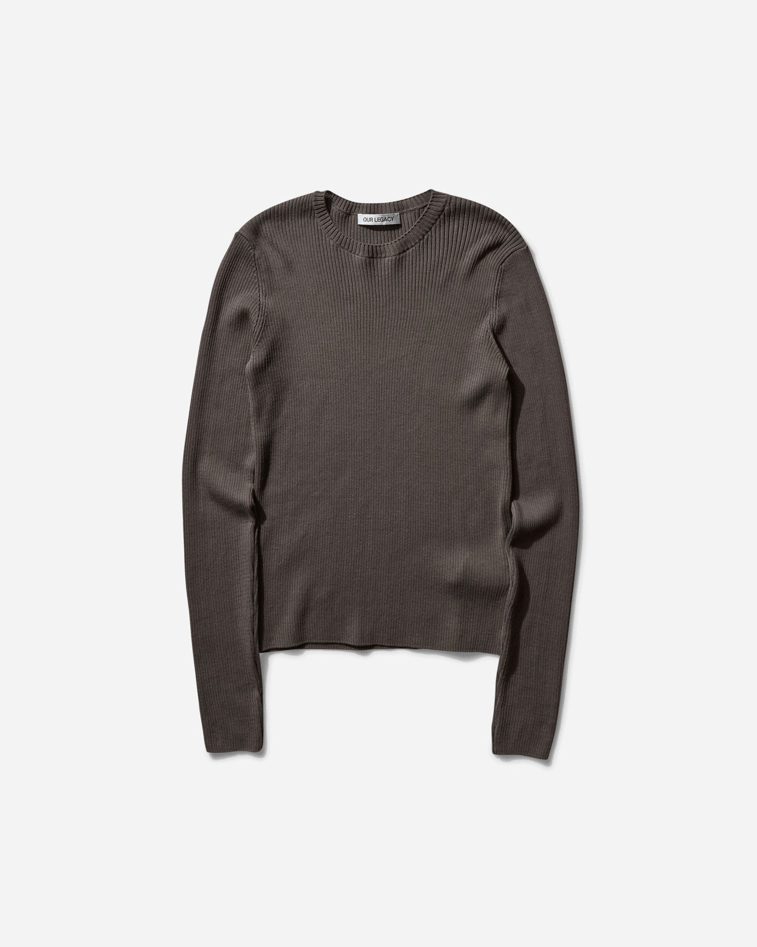 Sveter OUR LEGACY Compact Roundneck Sweater Hnedá | M2253CF 001, 1
