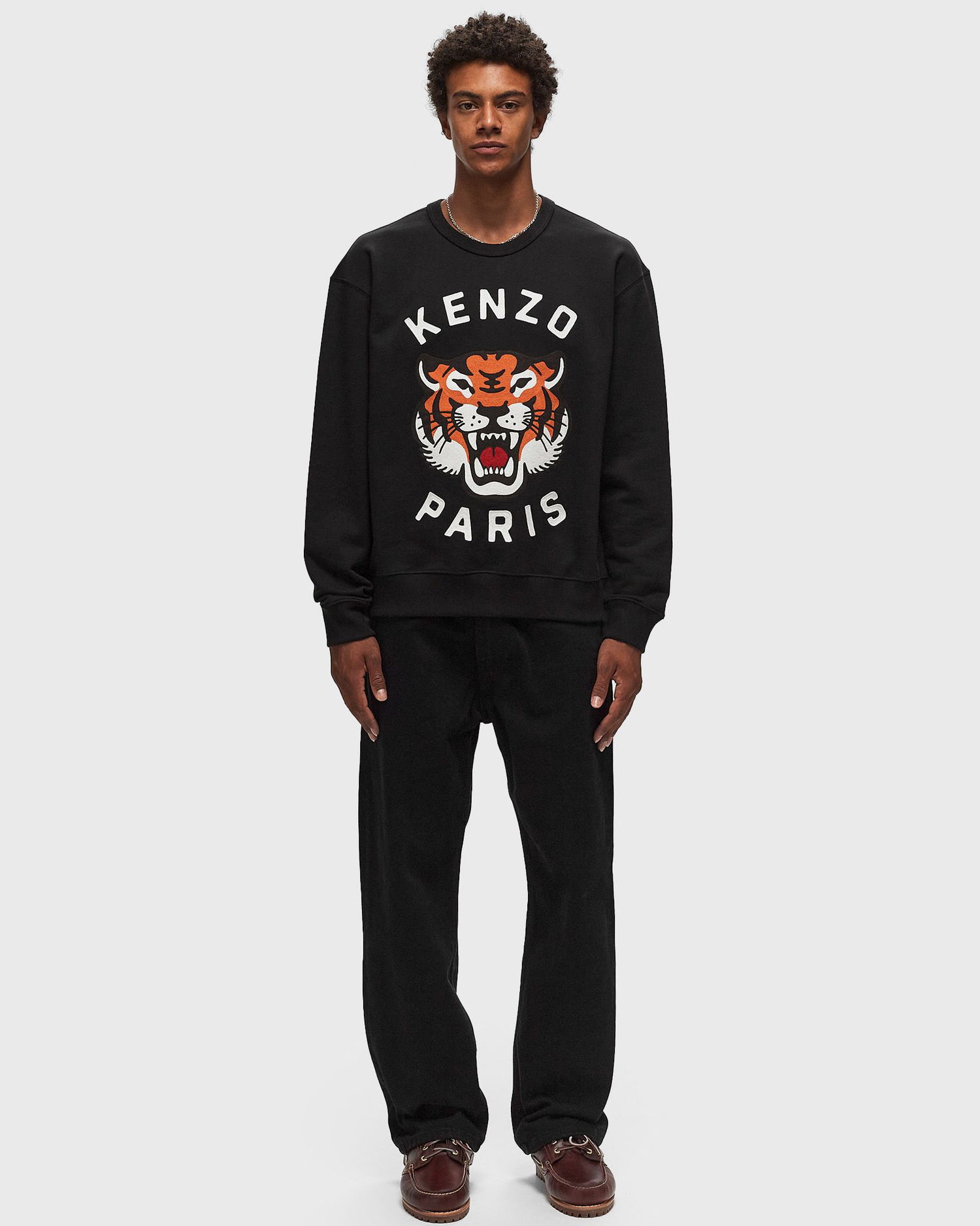 Mikina KENZO LUCKY TIGER OVERSIZE SWEAT Čierna | FE68SW1064MF.99J, 1