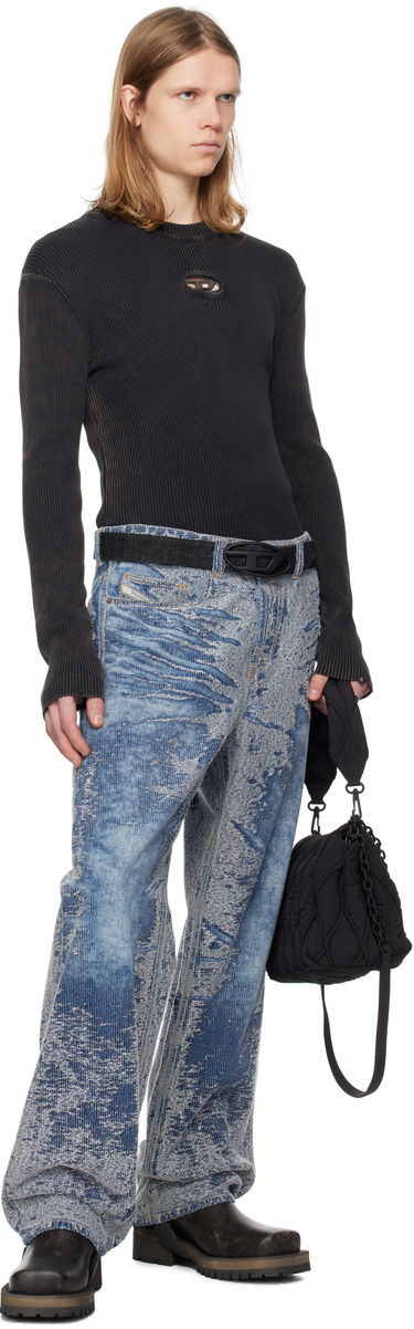 Sveter Diesel Diesel K-Darin-D Ribbed Knit Sweater Čierna | A17512-0AKBQ-900, 3
