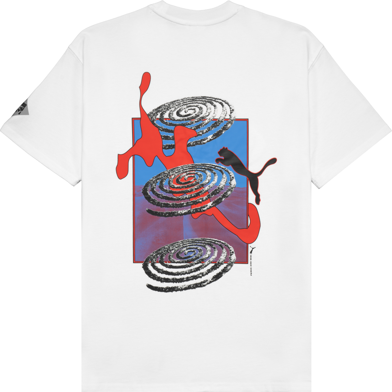 Tričko Puma P.A.M. Graphic T-Shirt Biela | 538810-002, 1