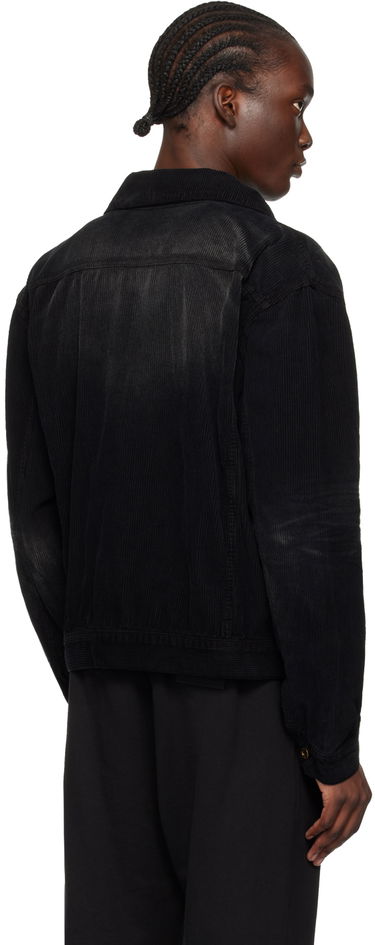 Bunda We11done We11done Faded Corduroy Jacket Čierna | WD-JK2-24-082-U-BK, 2