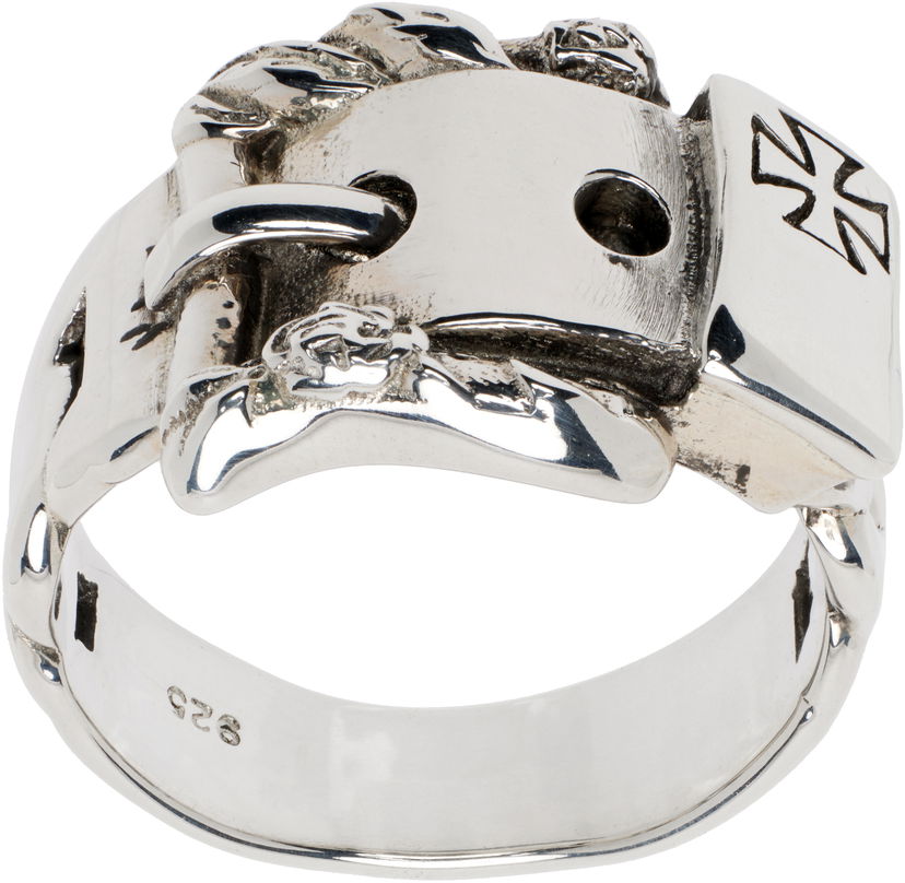 Prsteň Enfants Riches Déprimés Enfants Riches Déprimés Buckle Ring Metalická | 140-222