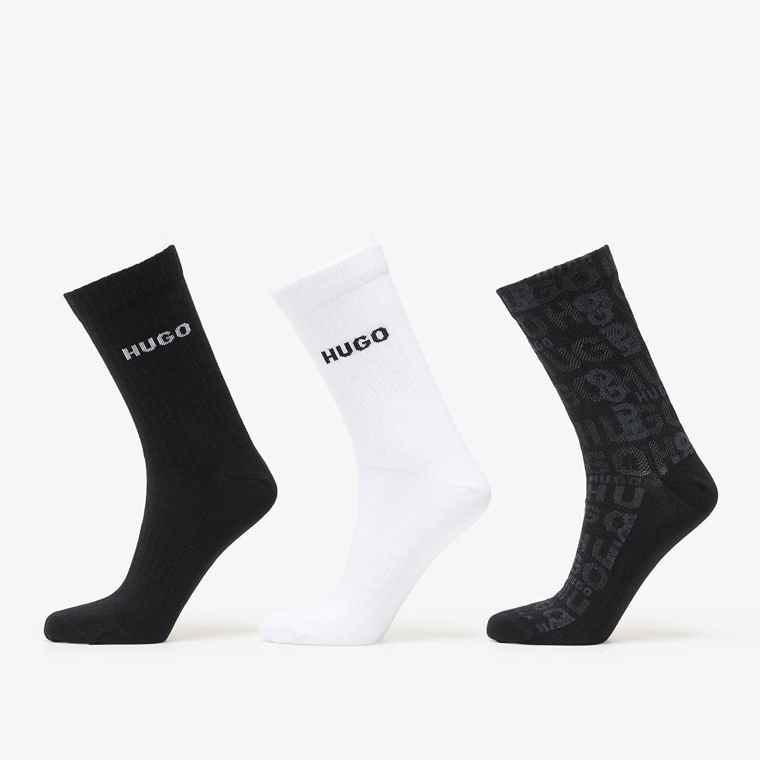 Ponožky BOSS 3-Pack Logo Piquet Socks Rôznofarebný | 50553208-001, 0