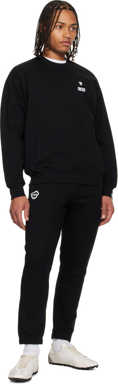 Tepláky AAPE by A Bathing Ape Logo Patch Sweatpants Čierna | AAPPTMC645XXPBKX, 3