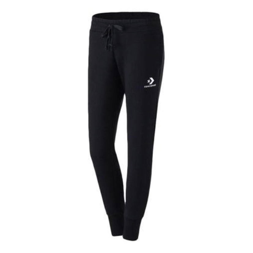 Tepláky Converse Star Chevron Embroidered Pants Čierna | 10008924-A01