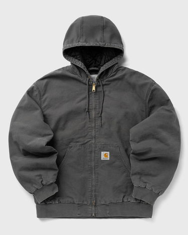 Bunda Carhartt WIP OG Active Hooded Quilted Jacket Šedá | I035891-87.4O, 0