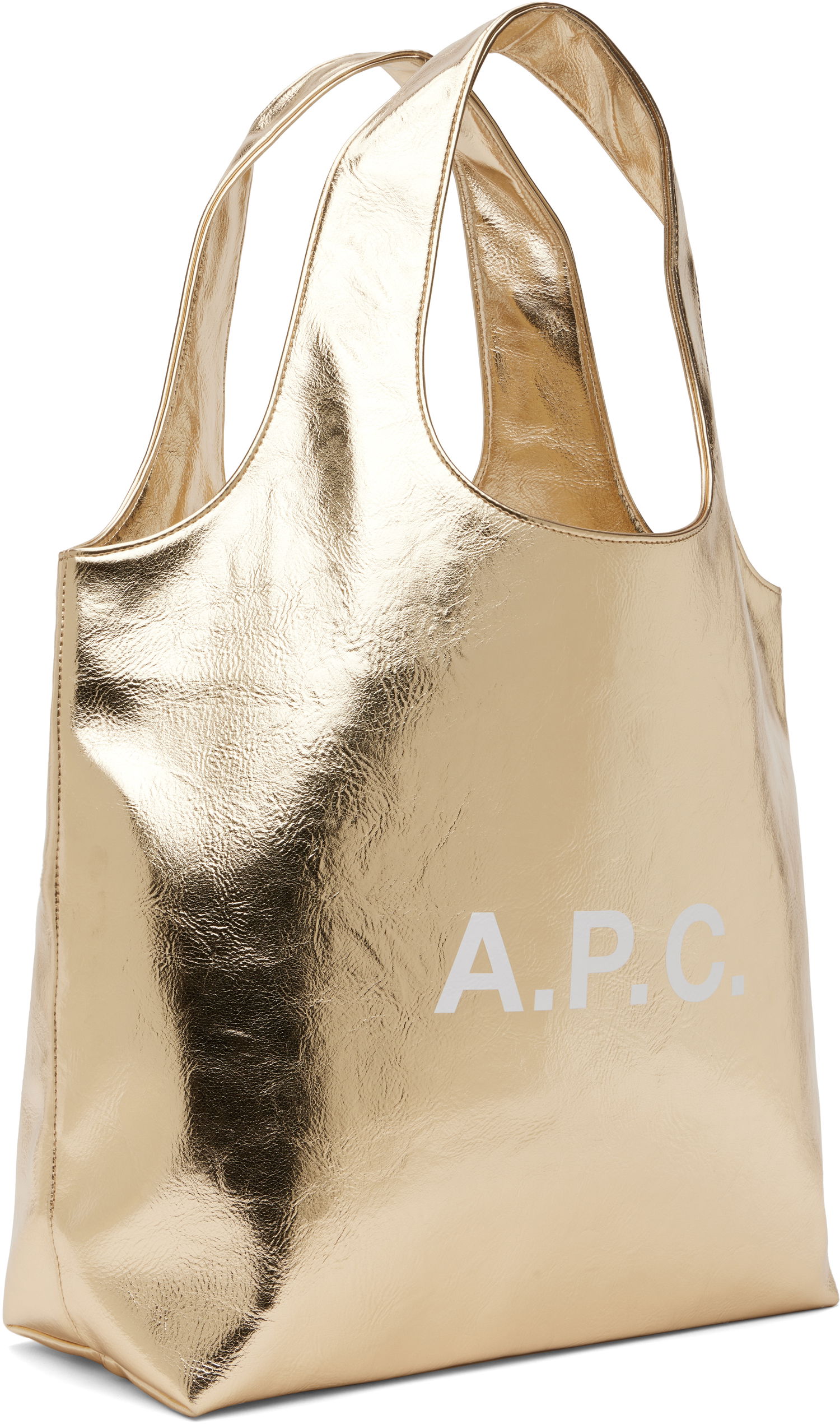 Tote bag A.P.C. A.P.C. Ninon Tote Bag Metalická | PUABZ-M61565, 1