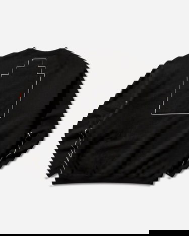 Mikina Cav Empt Solid Loose Crewneck Sweatshirt Čierna | CES28CS12 BLACK, 2