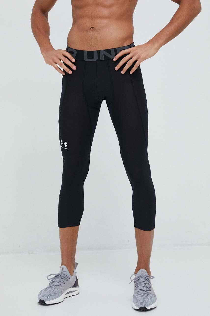 Legíny Under Armour HeatGear Armour 3/4 Leggings Čierna | 1361588, 0