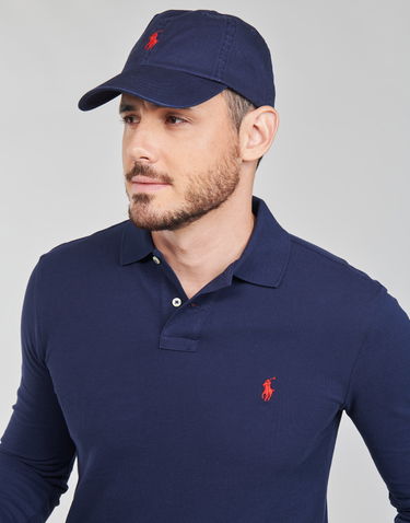 Tričko Polo by Ralph Lauren Long Sleeve T-shirt Navy | 710681126038-NOS, 4