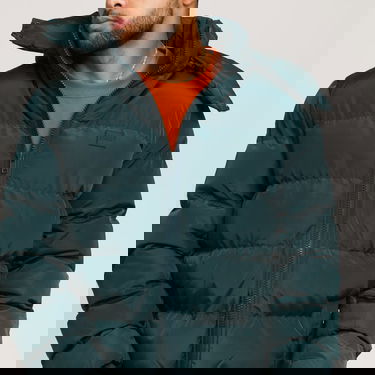 Prešívaná bunda Urban Classics Hooded Puffer Jacket Zelené | TB1807 tmavě zelená, 2