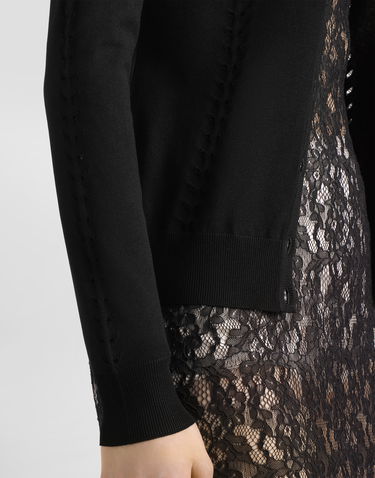 Sveter Dolce & Gabbana Dolce & Gabbana Viscose Knit Cardigan Čierna | FXV87TJAIRMN0000, 3