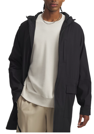 Parka Under Armour Unstoppable Textured Long Hooded Jacket Čierna | 6008870-001, 0