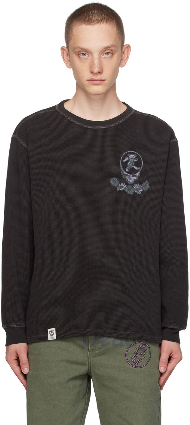 Tričko thisisneverthat Long Sleeve Graphic T-Shirt Čierna | GD233TTSLT01, 0
