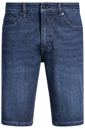 Šortky BOSS Delaware Slim-Fit Denim Shorts Modrá | 50537815, 0