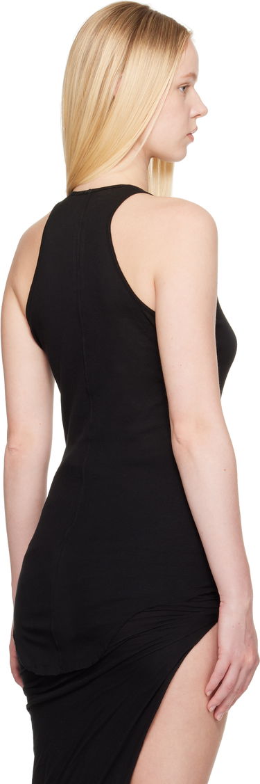 Tielko Rick Owens Rick Owens Hollywood Basic Rib Tank Top Čierna | RO01E7101 MR, 2