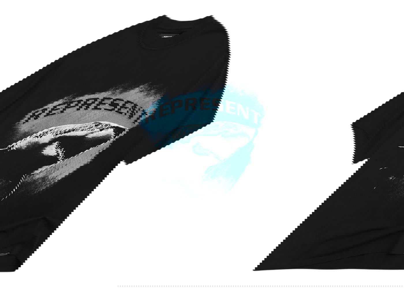 Tričko Represent Clo Represent Shark T-Shirt Black Čierna | M05200-01, 0