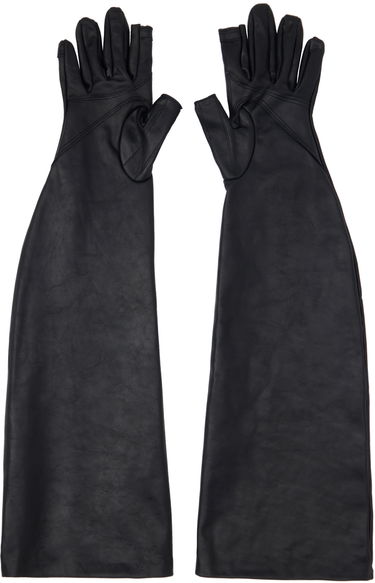 Rukavice Rick Owens Rick Owens Long Leather Gloves Čierna | RR01D3459 LOY, 1