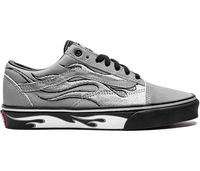 Old Skool A$AP Worldwide Silver Reflective Flames