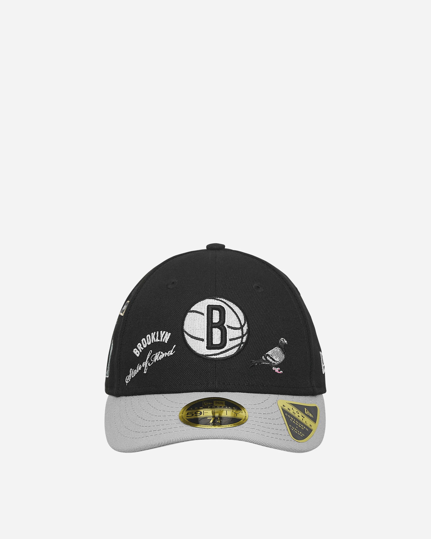 Šiltovka New Era Staple x NBA Brooklyn Nets LP5950 Fitted Cap Čierna | 13099852 BLACK, 0