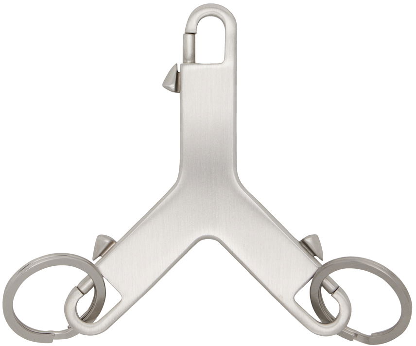 Kľúčenka Rick Owens Silver Cerberus Keychain Metalická | RA02D0594 MET, 0