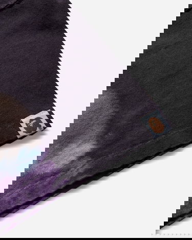Tričko BAPE Tie-Dye College T-Shirt Fialová | 1K80109003 BLACK, 4