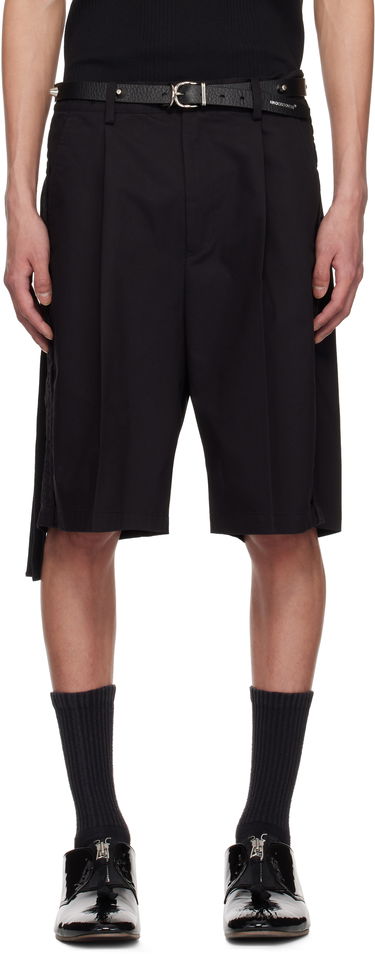 Šortky UNDERCOVER UNDERCOVER Pleated Shorts Čierna | UP1E4506, 0