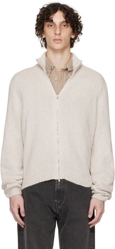 Sveter OUR LEGACY Our Legacy Float Funnel Zip Cardigan Béžová | M2253FO, 0