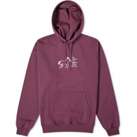 Mikina Polar Skate Co. Beautiful Horses Hoodie Vínová | PSC-W23-24, 1
