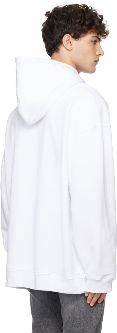 Mikina Moschino Moschino Message Hoodie Biela | 251ZZA170702281001, 2